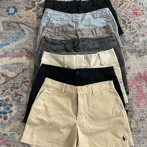 7 Pairs of Shorts